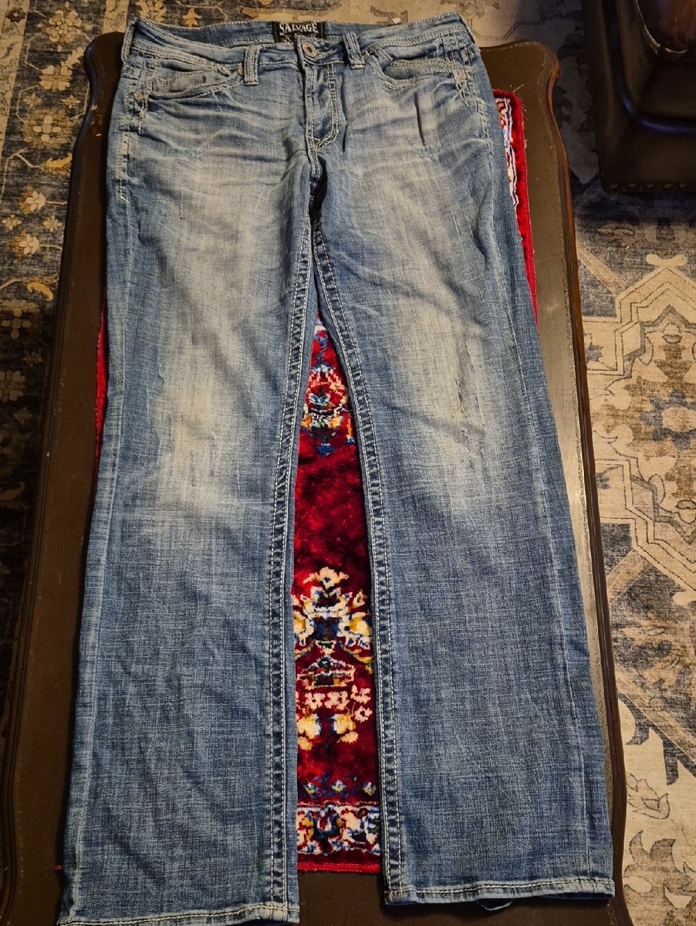 Salvage"MayHem Mens Jeans Exclusively For Buckle.(#2081C)